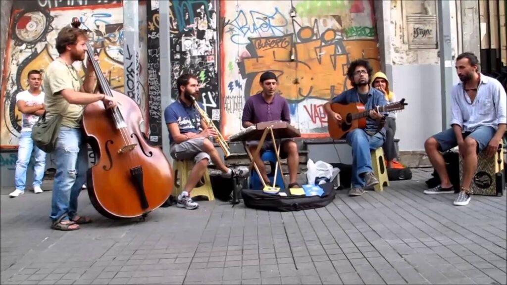 Istiklal street muscians